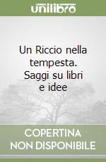 Un Riccio nella tempesta. Saggi su libri e idee libro