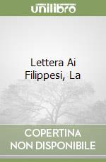 Lettera Ai Filippesi, La libro