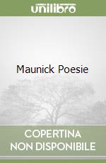 Maunick Poesie libro