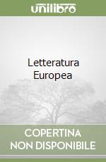 Letteratura Europea libro