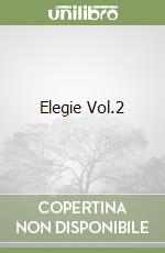 Elegie Vol.2 libro