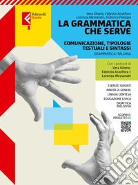 LA GRAMMATICA CHE SERVE COMUNICAZIONE, TIPOLOGIE TESTUALI, SINTASSI libro