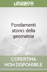 Fondamenti storici della geometria libro