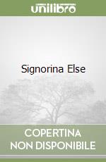 Signorina Else libro