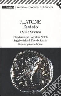Teeteto o Sulla scienza libro