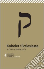 Kohèlet/Ecclesiaste libro