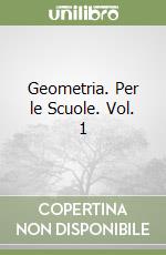 Geometria. Per le Scuole. Vol. 1 libro