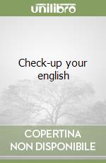 Check-up your english libro