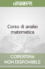 Corso di analisi matematica (2) libro