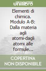 Elementi di chimica. Modulo A-B: Dalla materia agli atomi-dagli atomi alle formule chimiche. Per le Scuole superiori. Vol. 1 libro