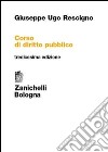 Corso di diritto pubblico libro