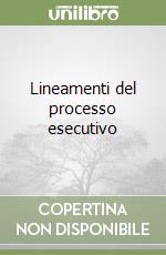 Lineamenti del processo esecutivo libro