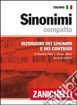 Sinonimi compatto. Dizionario dei sinonimi e dei contrari libro