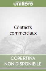 Contacts commerciaux libro