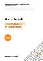 Art. 323-338. Impugnazioni in generale libro