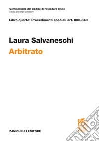 Art. 806-840. Arbitrato libro