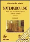 Matematica uno. Primo corso di analisi matematica. Teoria ed esercizi. Per le Scuole superiori libro