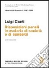 Artt. 2621-2642. Disposizioni penali in materia di società di consorzi libro