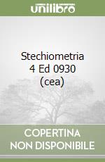 Stechiometria 4 Ed 0930 (cea) libro