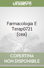 Farmacologia E Terap0721 (cea) libro