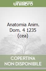 Anatomia Anim. Dom. 4 1235 (cea) libro