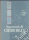 Argomenti di chirurgia libro