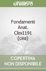 Fondamenti Anat. Clini1191 (cea) libro