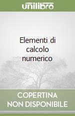 Elementi di calcolo numerico libro