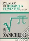 Dizionario di matematica elementare libro
