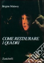 Come restaurare i quadri libro