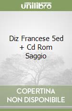 Diz Francese 5ed + Cd Rom Saggio libro