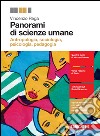 Panorami di scienze umane. Antropologia, sociologi libro di REGA VINCENZO NASTI MARIA