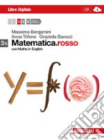 Matematica.rosso. Con Maths in english. Vol. 3s. P