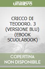 CRICCO DI TEODORO. 3 (VERSIONE BLU) (EBOOK SCUOLABOOK) libro