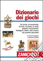 Dizionario dei giochi libro