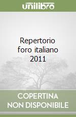 Repertorio foro italiano 2011