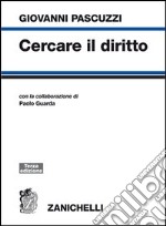 Cercare il diritto libro