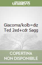 Giacoma/kolb=diz Ted 2ed+cdr Sagg libro