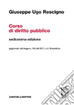 Corso di diritto pubblico libro