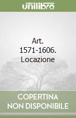 Art. 1571-1606. Locazione libro