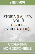 STORIA (LA) 4ED. - VOL. 3 (EBOOK SCUOLABOOK) libro