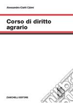 Corso di diritto agrario