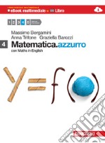 Matematica.azzurro. Con Maths in english. Vol. 4 libro usato