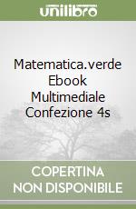 Matematica.verde Ebook Multimediale Confezione 4s libro