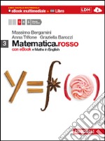 Matematica.rosso. con Maths in English. Per le Scu libro