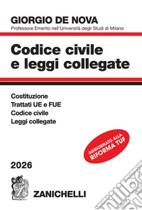 Codice civile e leggi collegate 2025