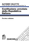 Costituzione annotata della Repubblica italiana libro