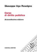 Corso di diritto pubblico libro