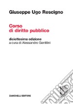 Corso di diritto pubblico libro