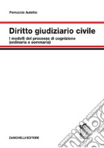 Diritto giudiziario civile. I modelli del processo di cognizione (ordinaria e sommaria) libro